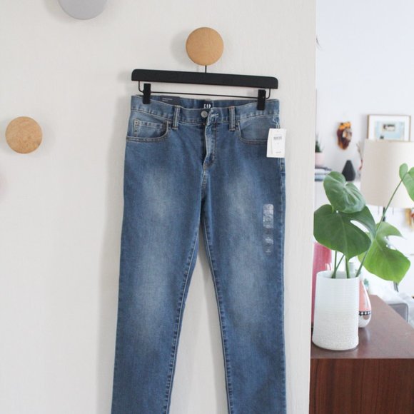 Gap Kids Denim Boys High Stretch Skinny Jeans size 14 Regular  NEW  NWT! - Picture 3 of 10